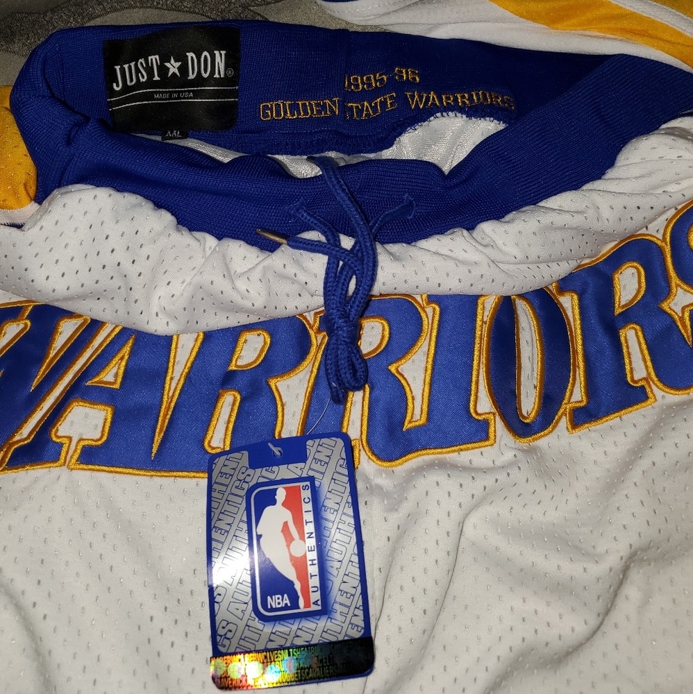 Just Don Golden State Warriors Shorts